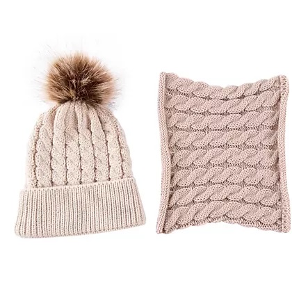 BABY HAT AND SCARF TUBE