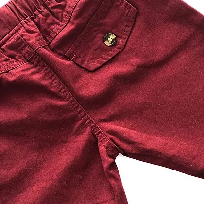 Classic Boy Red Shorts - Image 2