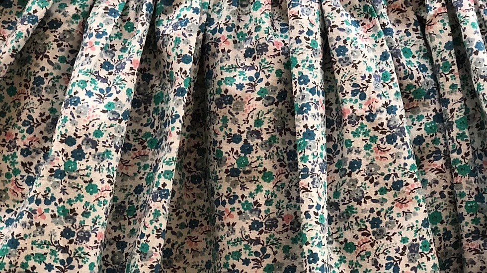 Purple Print Alice Smock Dress - Image 3