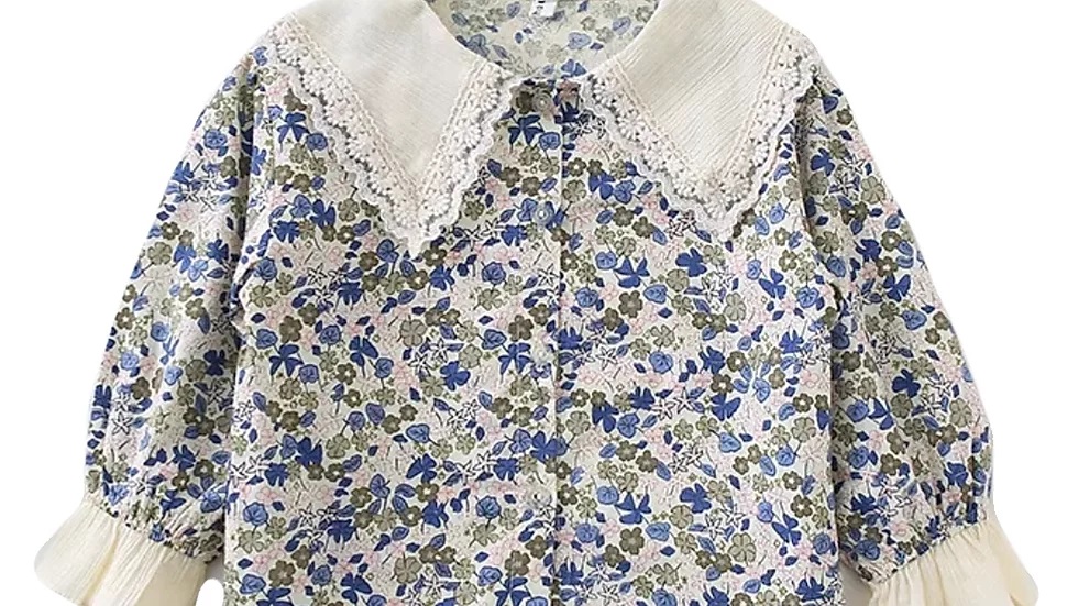 The Catherine Blouse with collar - Image 2