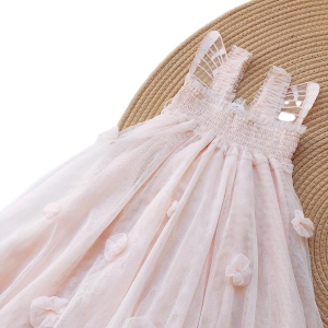 The Ophelia Dress in Peach