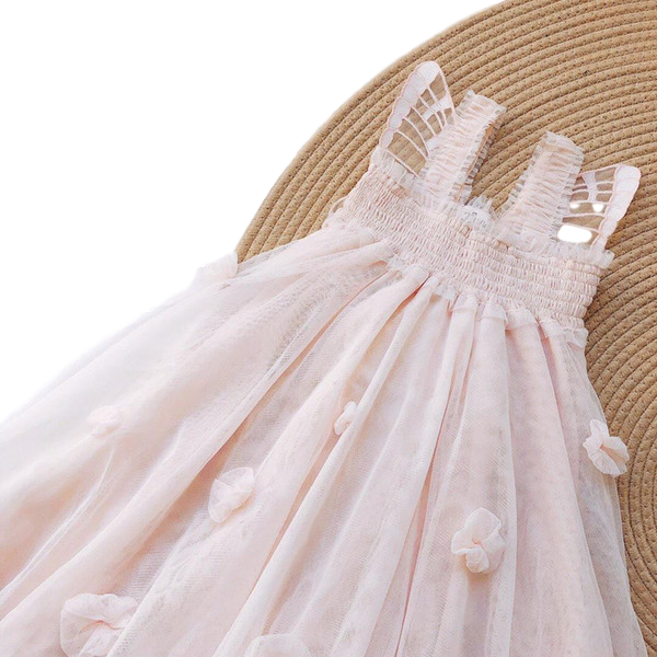 The Ophelia Dress in Peach