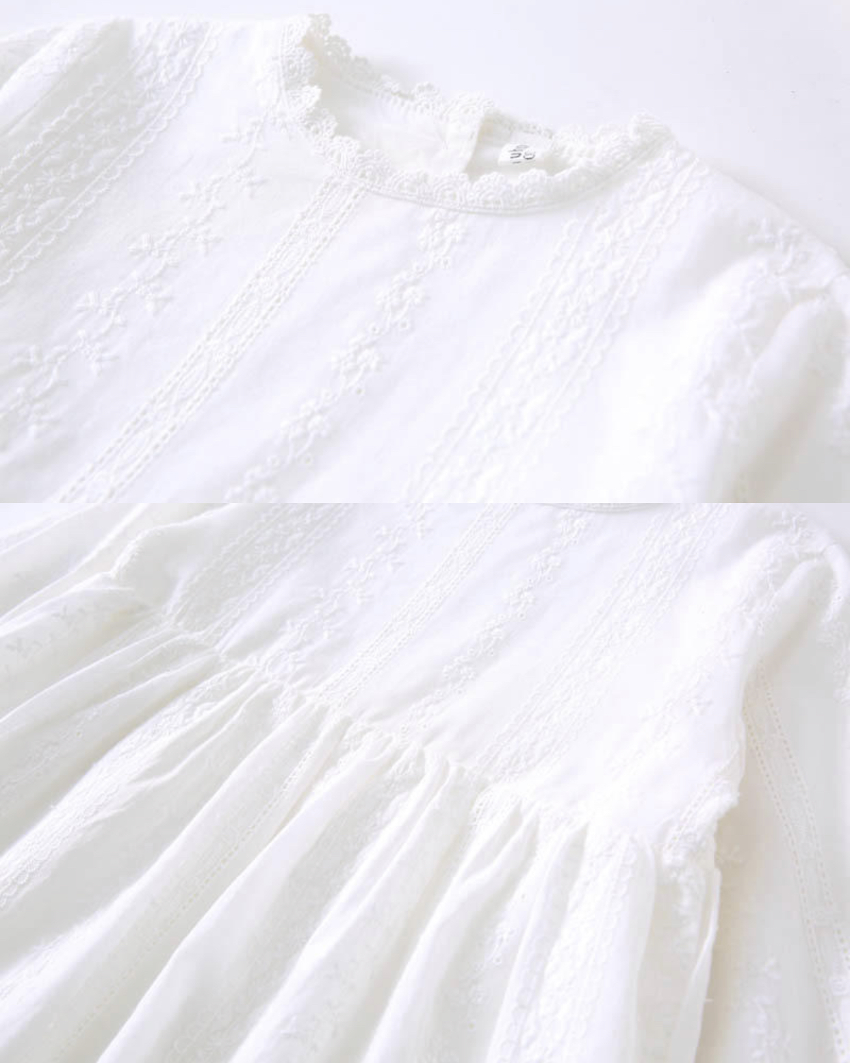 Cherie White Lace Dress - Image 4