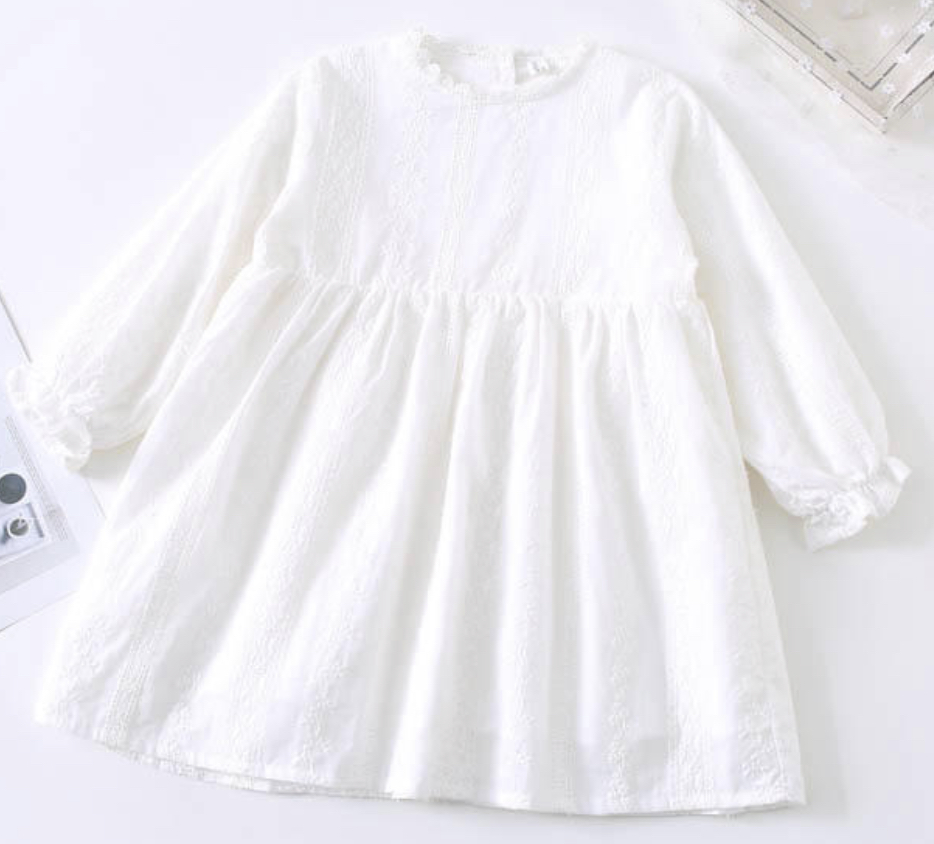 Cherie White Lace Dress