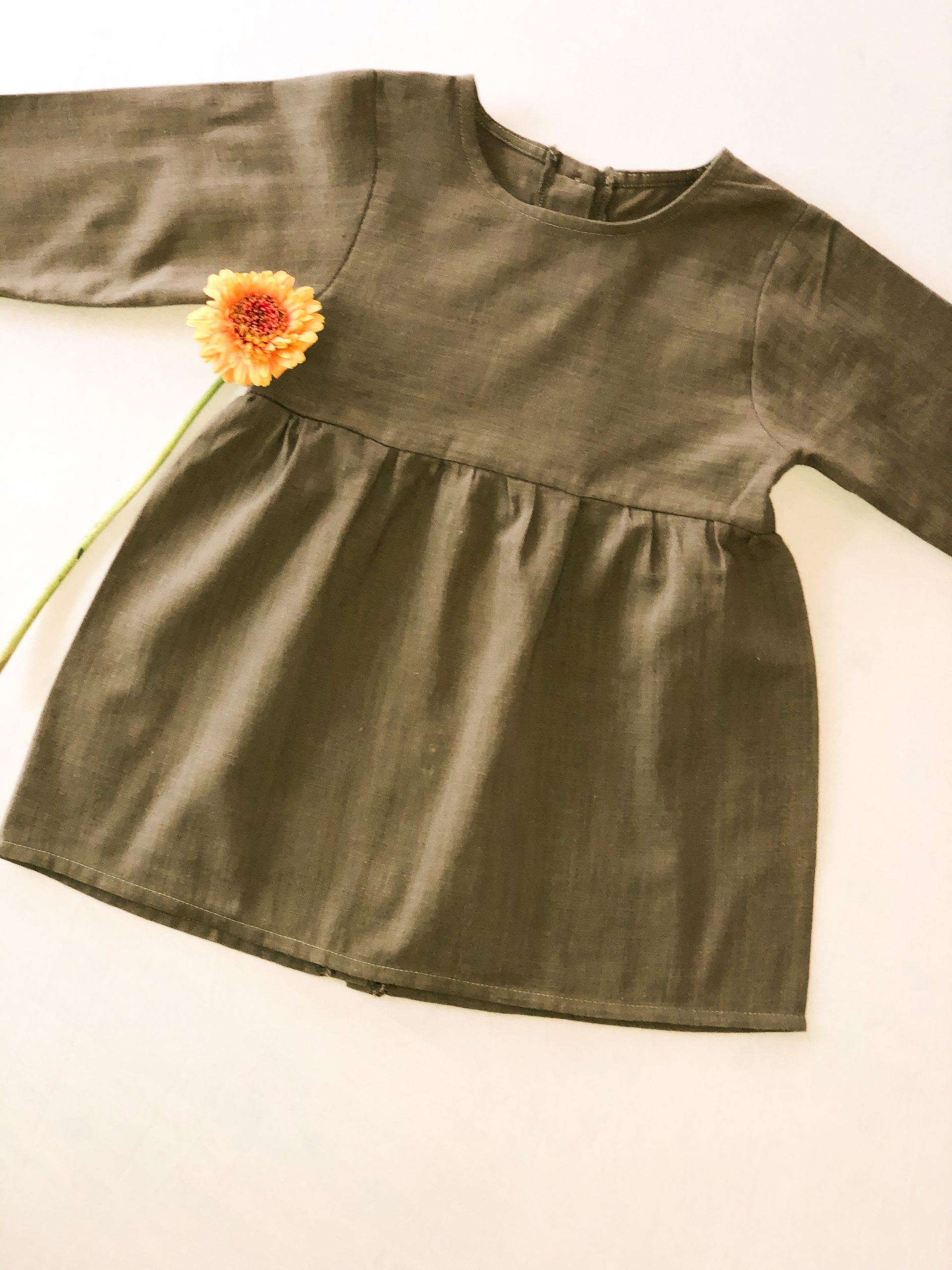 The Khaki Charlotte Dress