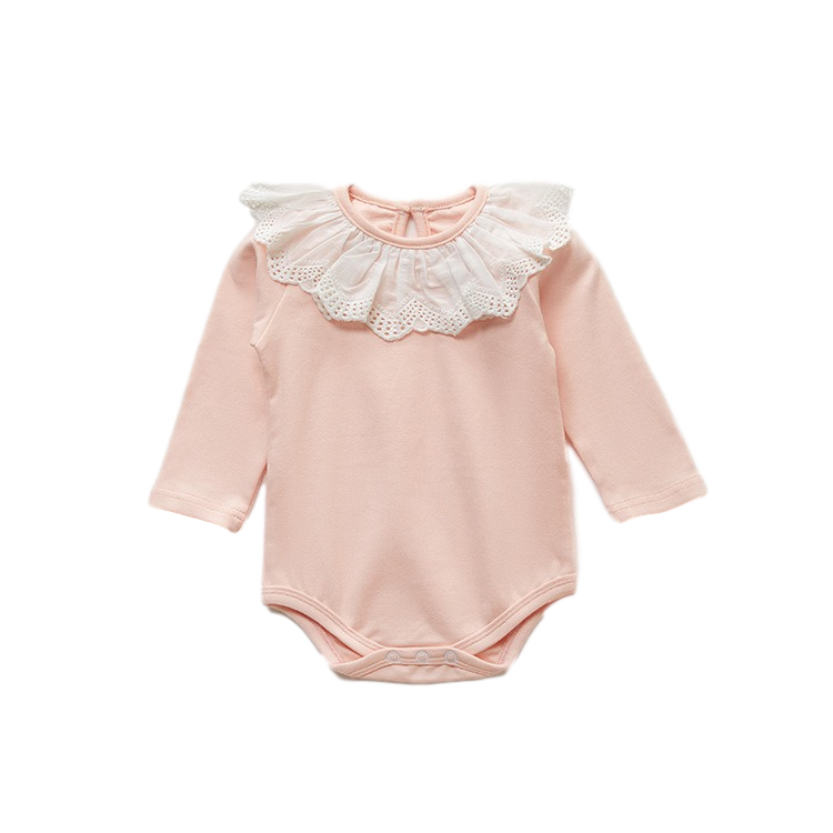 Lace Collar Body Romper
