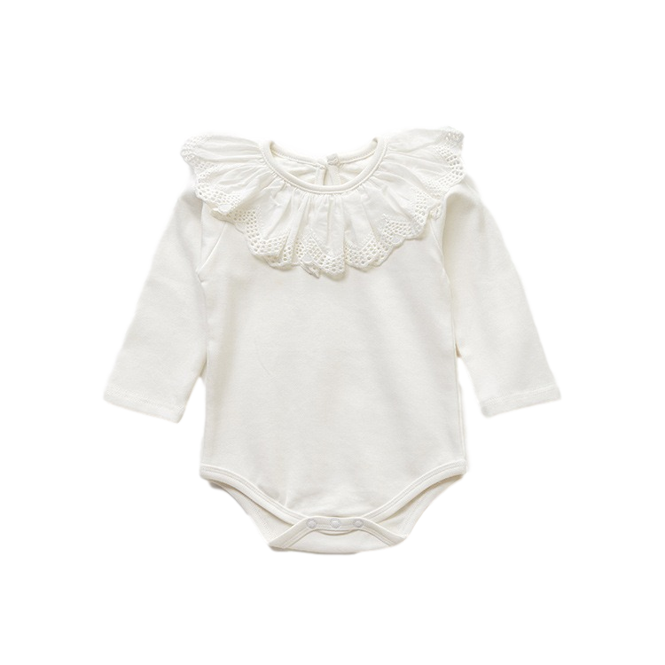 Lace Collar Body Romper - Image 2