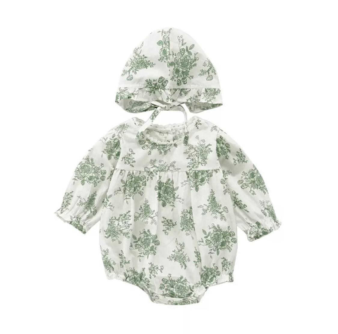 The Annalise Floral Romper