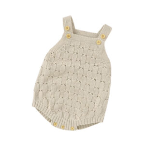 The Oatmeal Knitted Bethany Romper