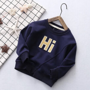HI Slogan Crew Neck Jumper