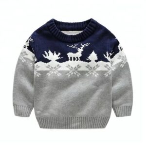 The Perfect Christmas Jumper in Grey