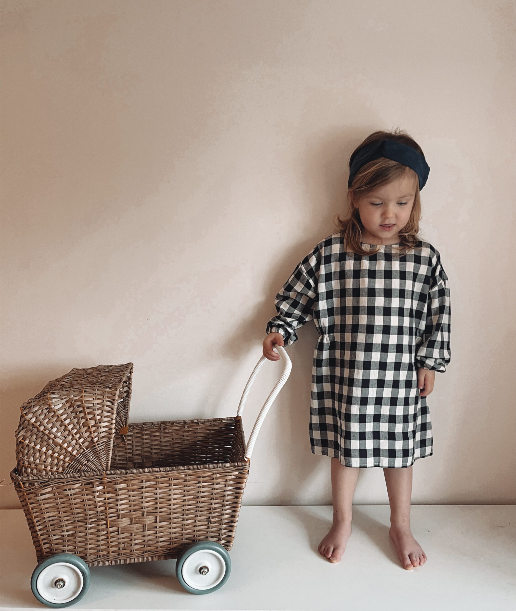 Pretty Gingham Dress - Image 4