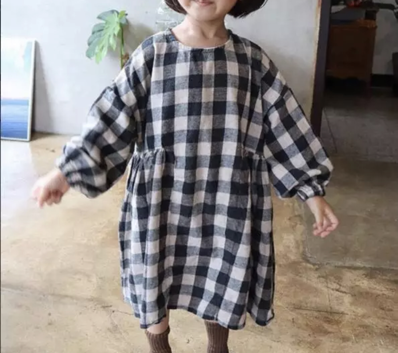 Pretty Gingham Dress