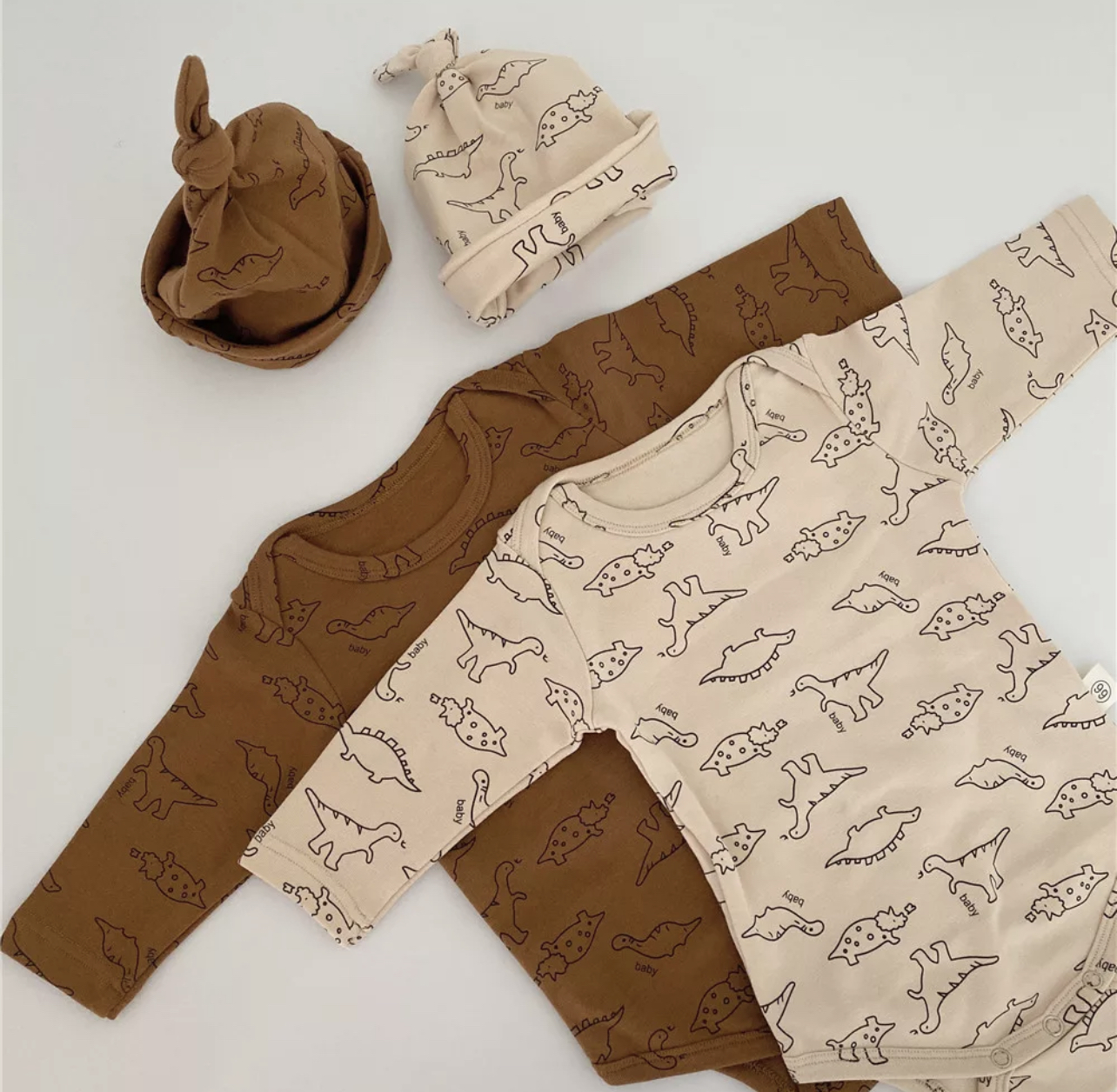 Cute Dino Body and Hat (2 colours)