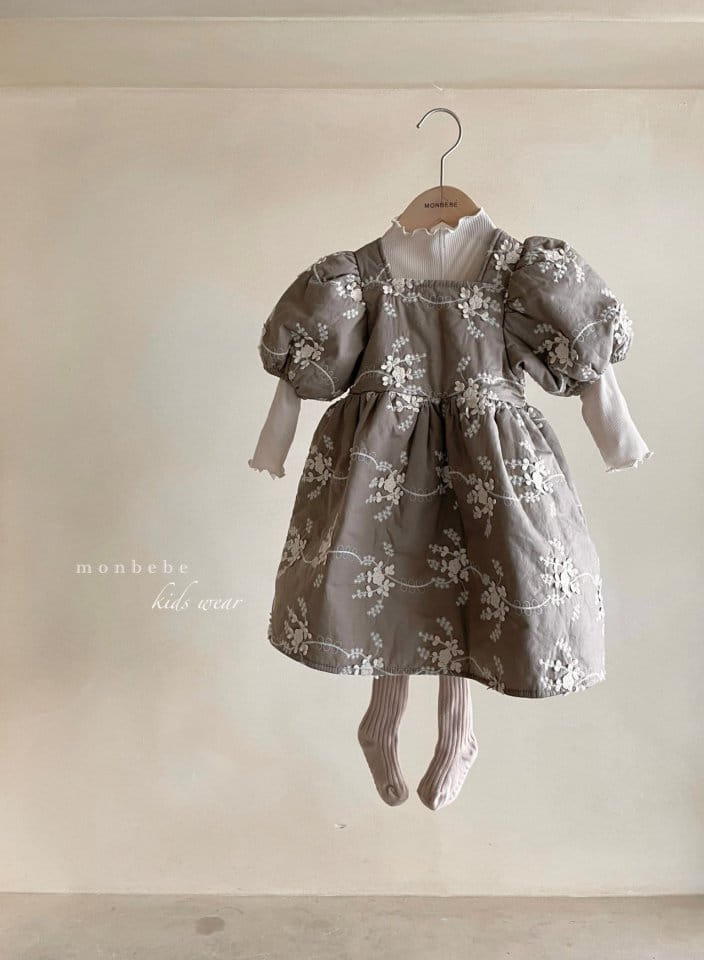The Lucy Floral Romper in Cream - Image 9